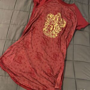 Harry Potter Gryffindor Sleep Shirt Nightgown